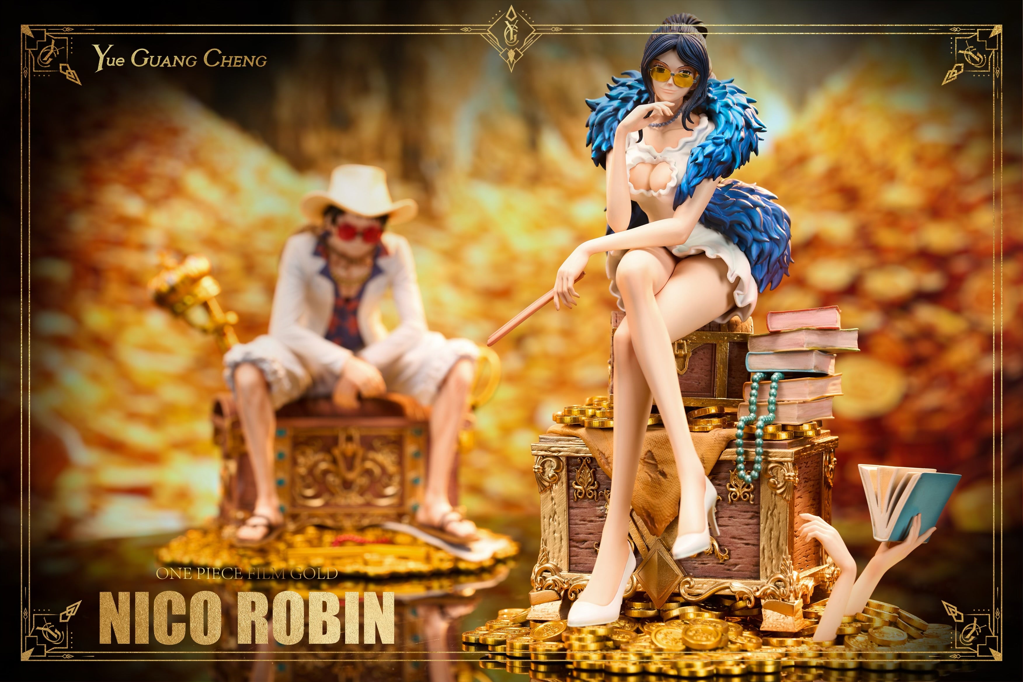 One Piece YGC Studio Nico Robin Film Gold – ClubHouse Statues