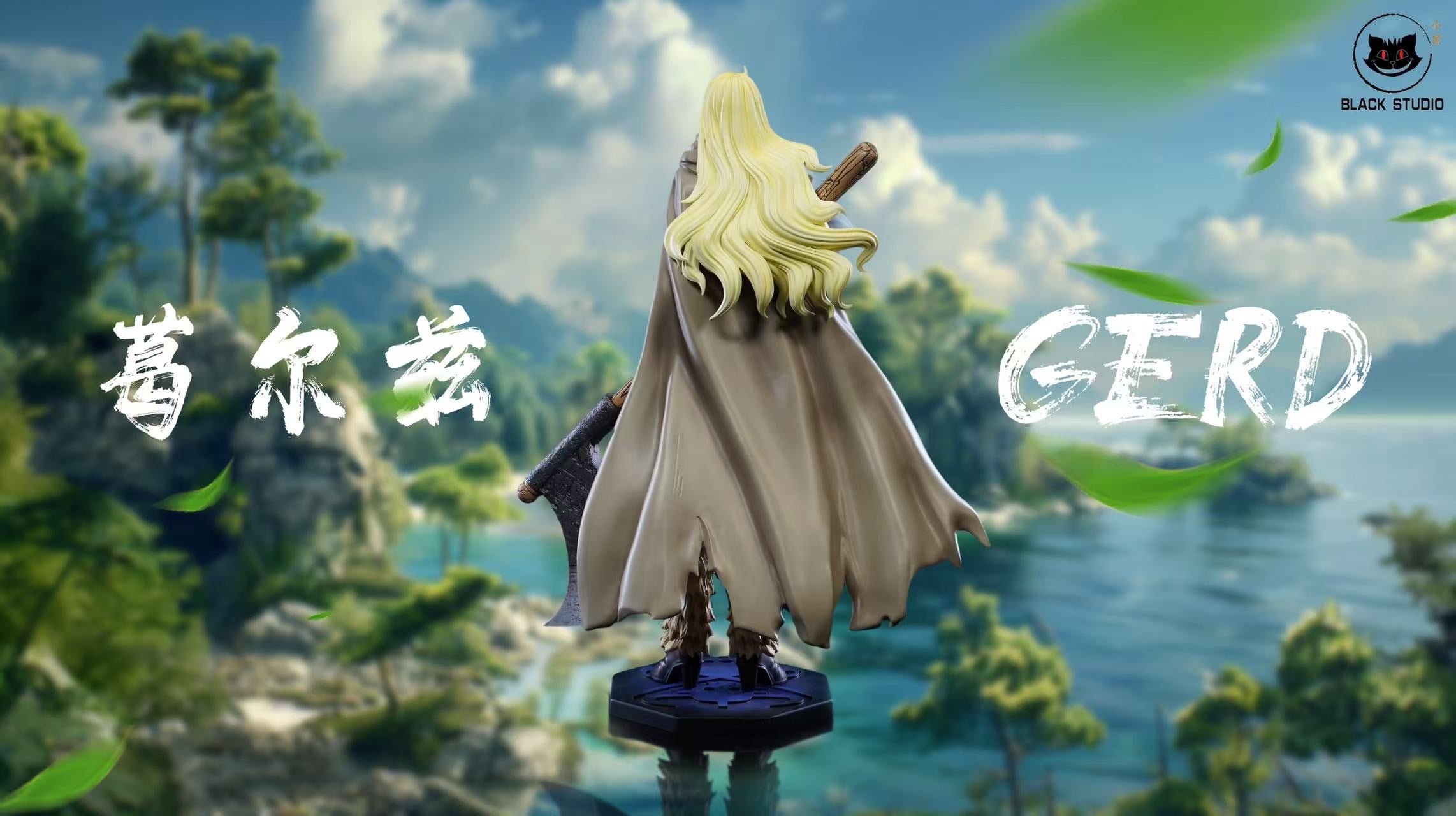 One Piece Black Studio New Giant Warrior Pirates Gerd Resin Statue