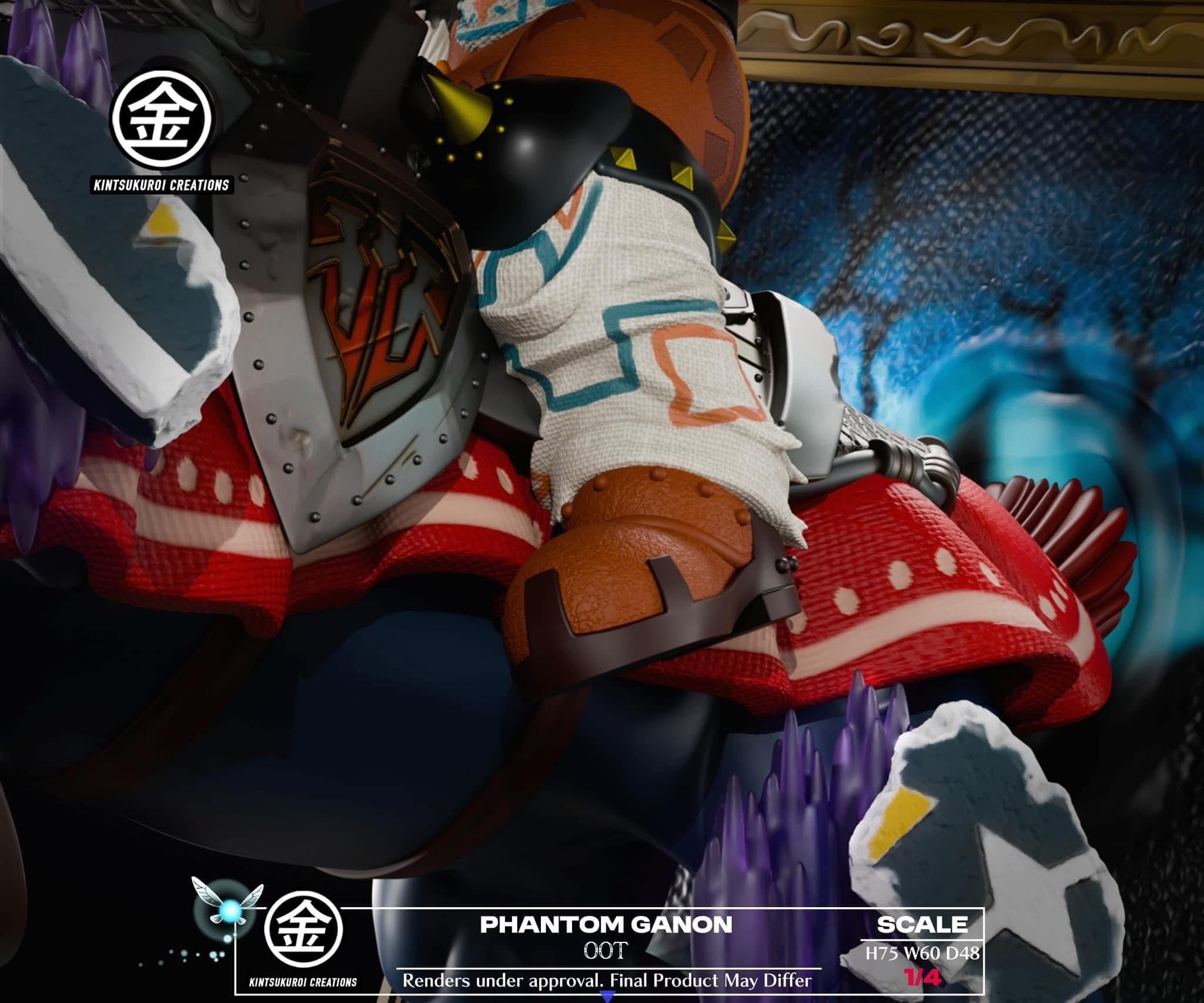 The Legend of Zelda Kintsukuroi Creations Phantom Ganon Resin