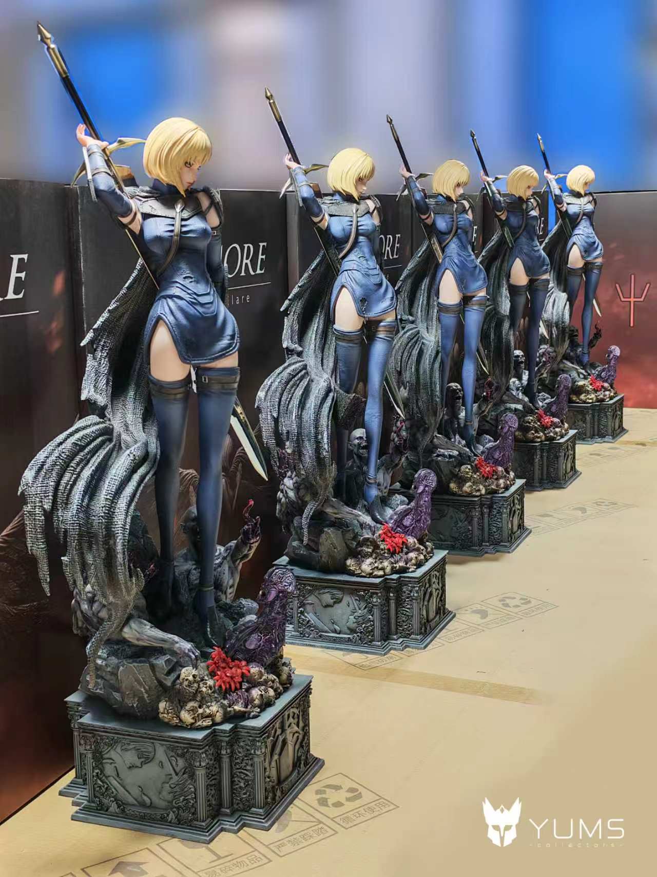 Claymore YUMS Collectors Teresa x Clare – ClubHouse Statues
