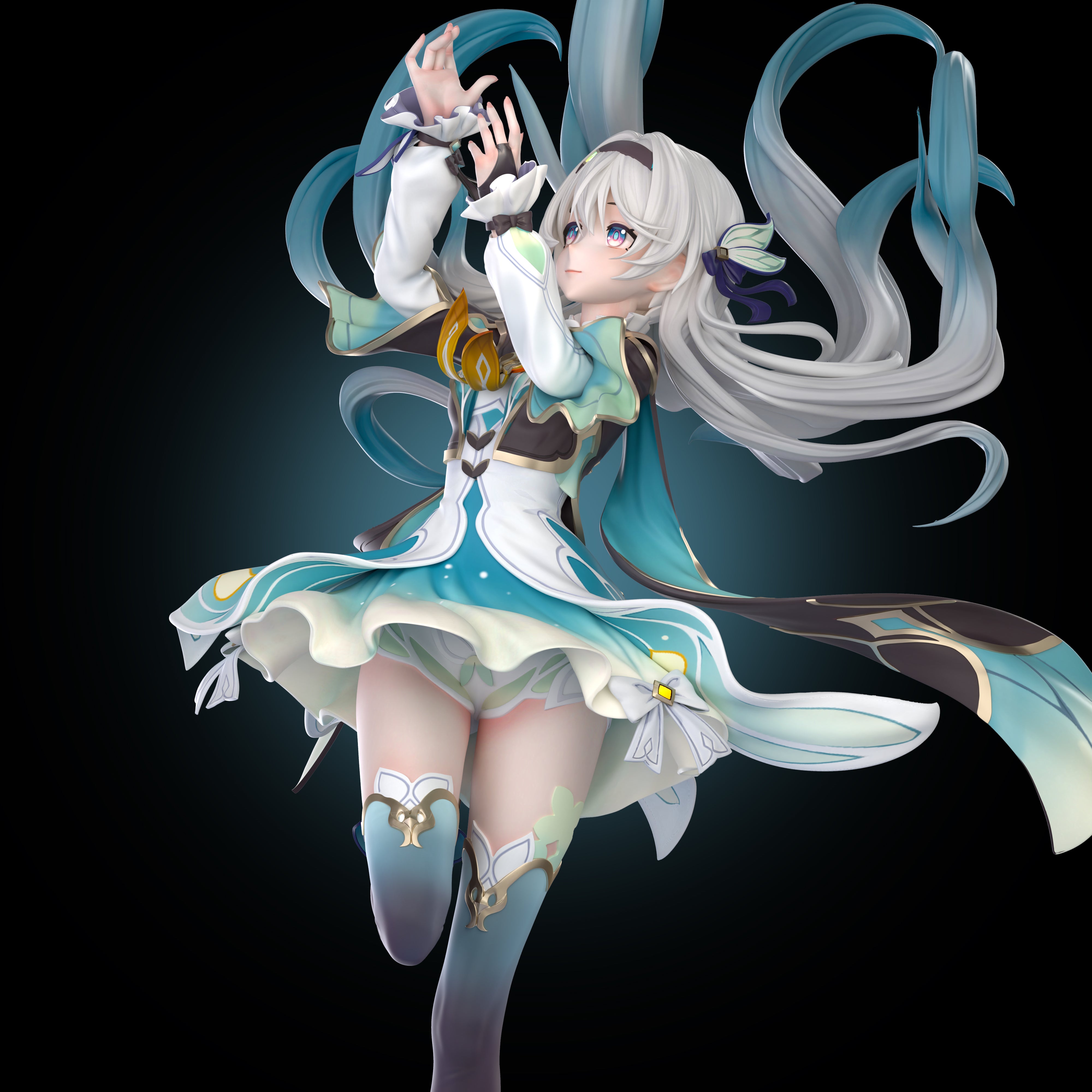 スカルフィギュア 女性キャラクター 鏡付き Amazon | 初音*ミク ラスカル Exc∞d Creative Figure サイバー