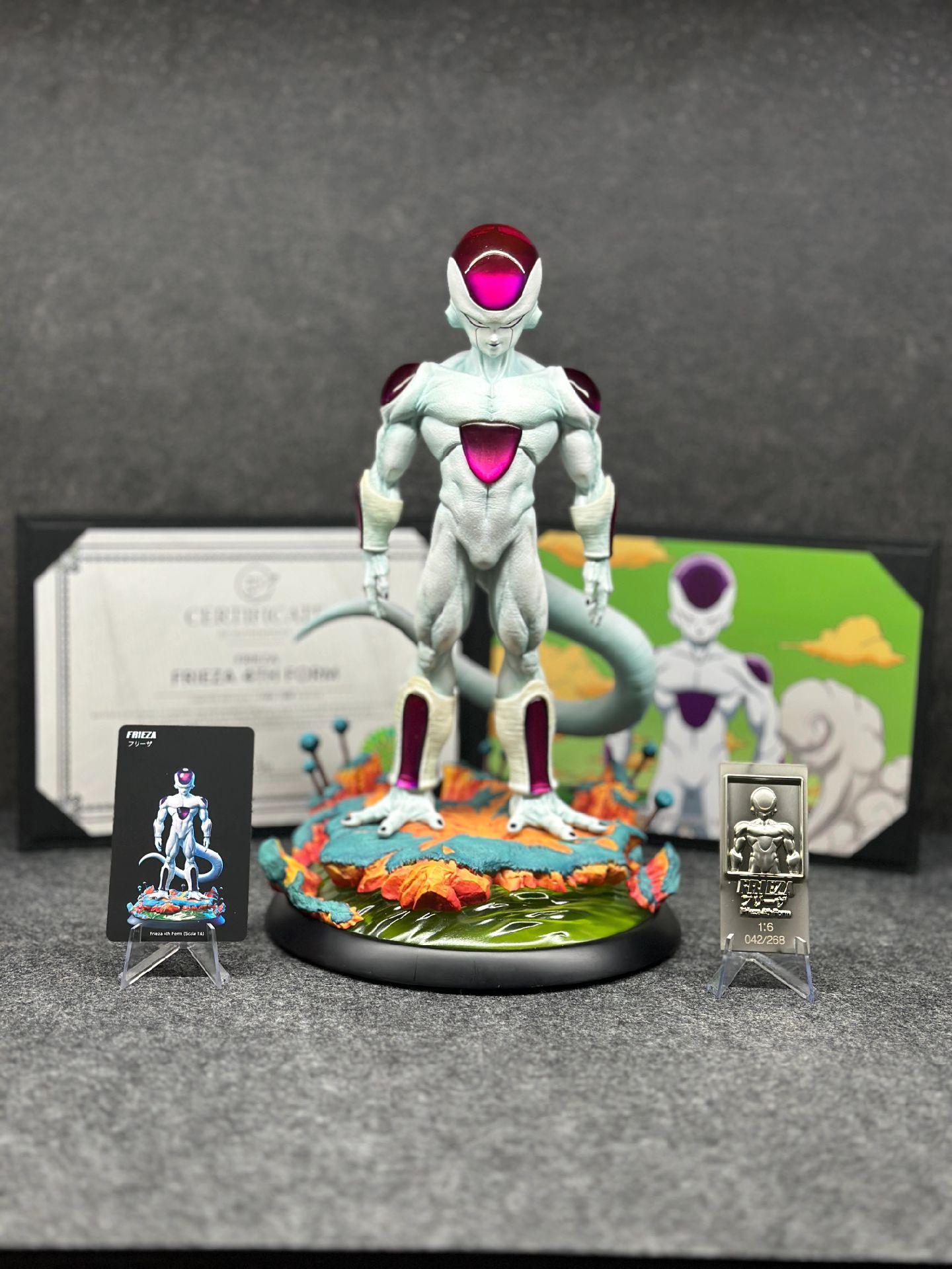 Dragon Ball White Hole Studio Frieza 4th Form – ClubHouse Statues