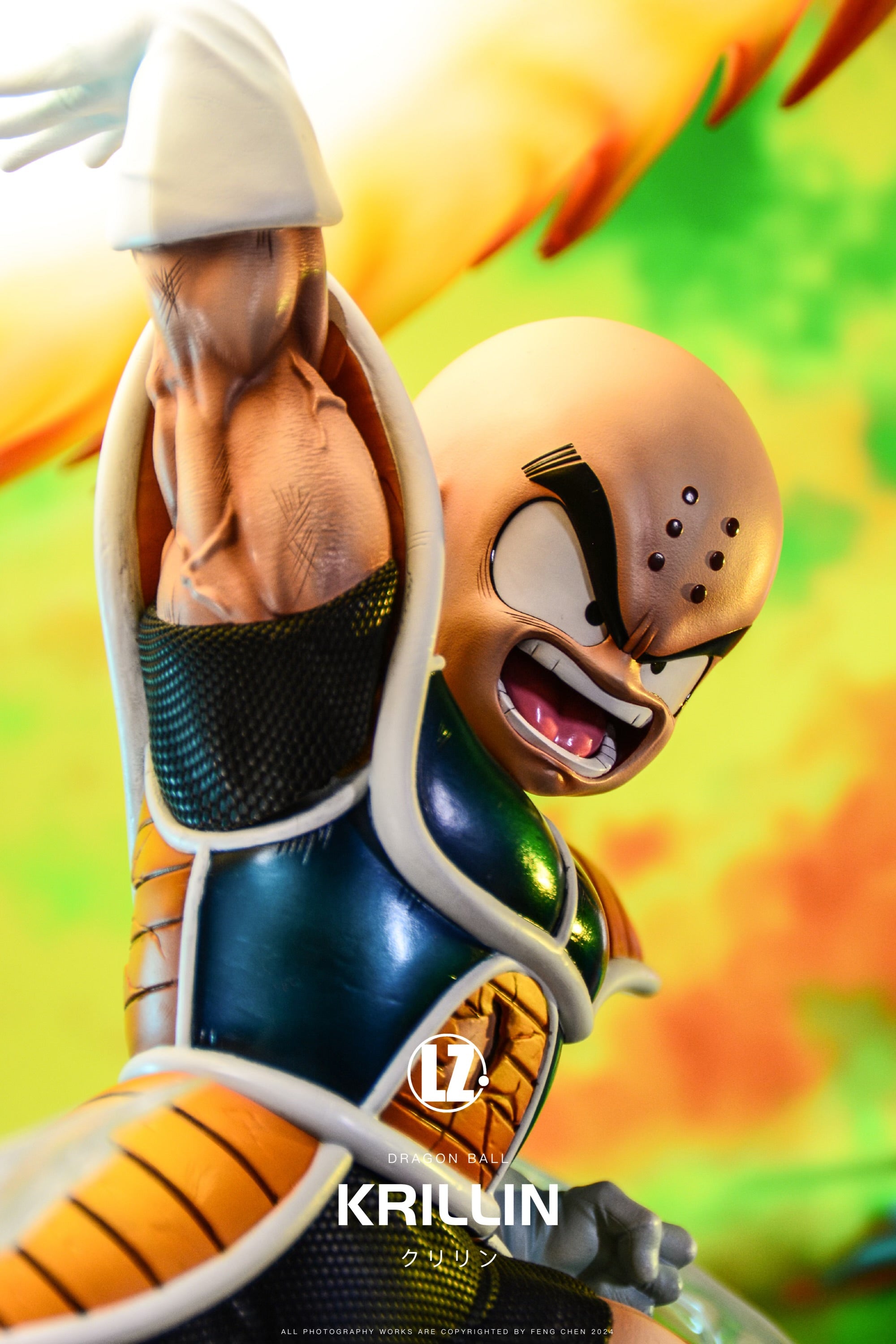 Dragon Ball LZ Studio Krillin Kienzan Saiyan Armor Resin