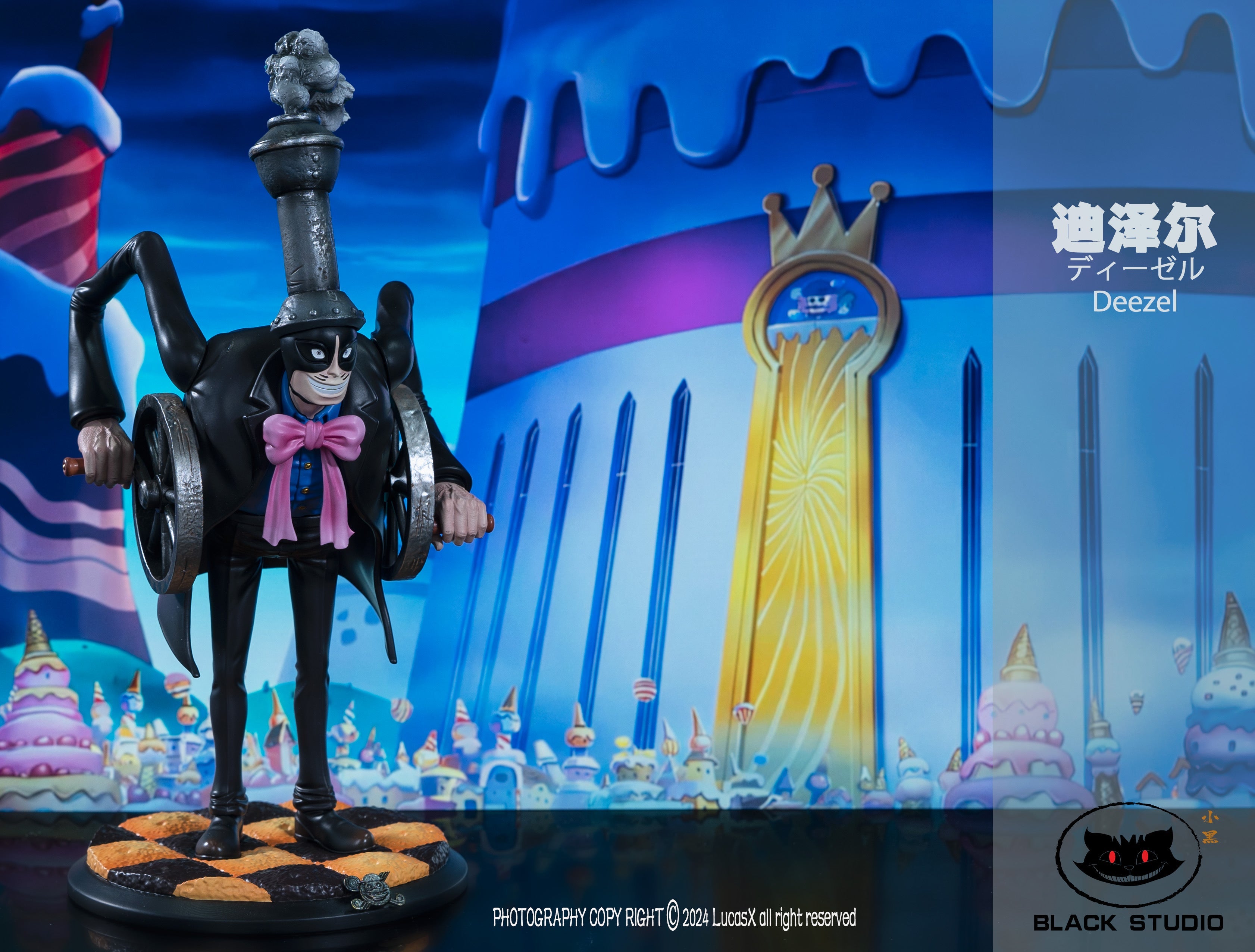 One Piece Black Studio Big Mom Pirate Diesel Resin Statue