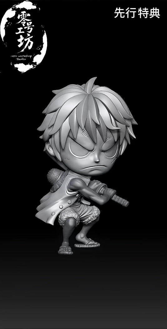 One Piece Zero WorkShop Studio x TMD Studio Nightmare Luffy Resin