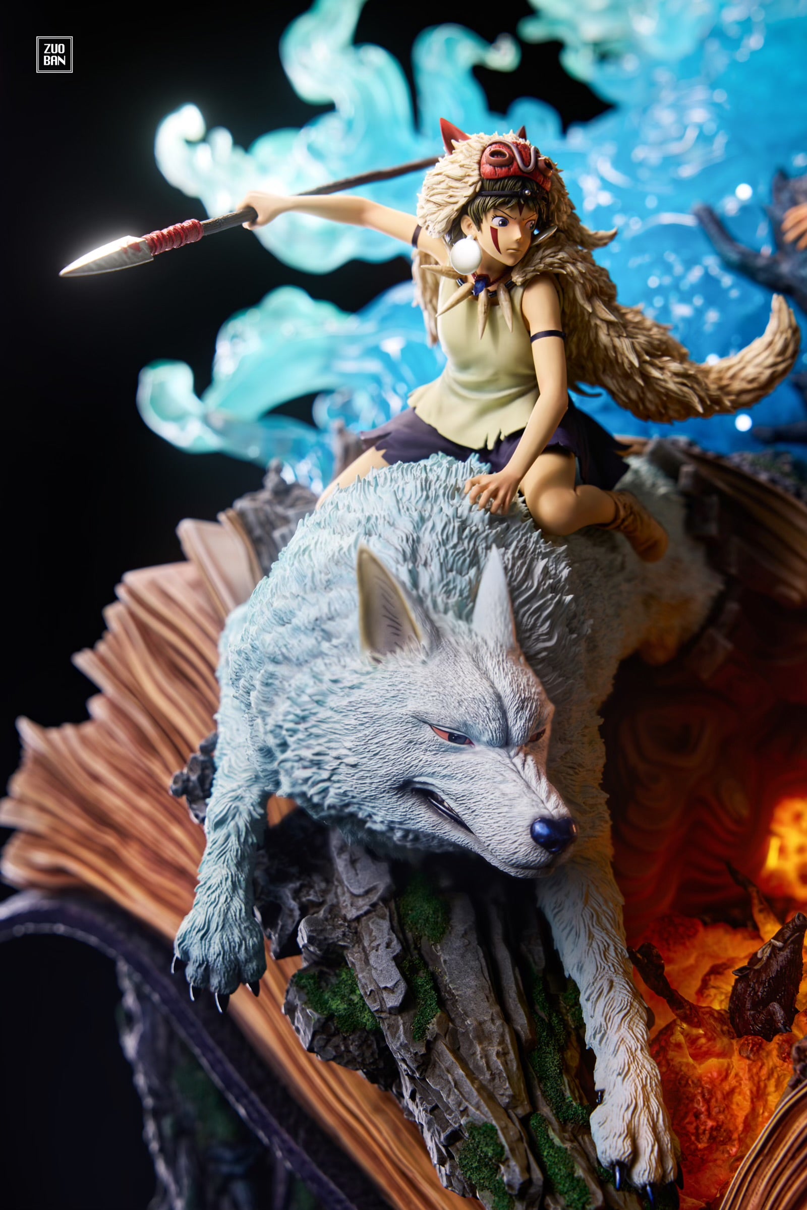Princess Mononoke ZuoBan Studio Princess Mononoke x Ashitaka Resin