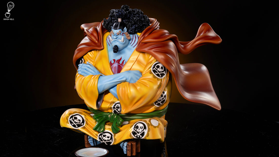 One Piece Brain Hole Studio Sitting Jinbe Resin Statue