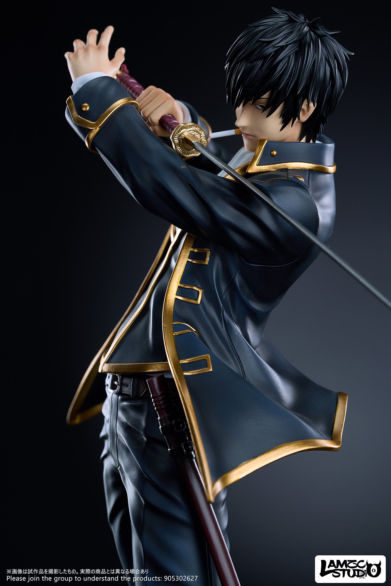 Gintama Lamzc Studio Hijikata Toushirou Resin Statue – ClubHouse