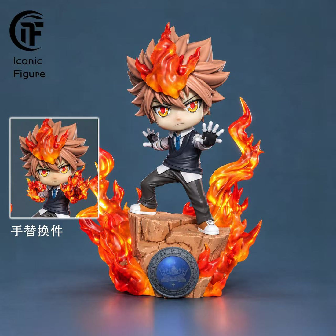 Katekyo Hitman Reborn Icon Figure Studio Tsunayoshi Sawada