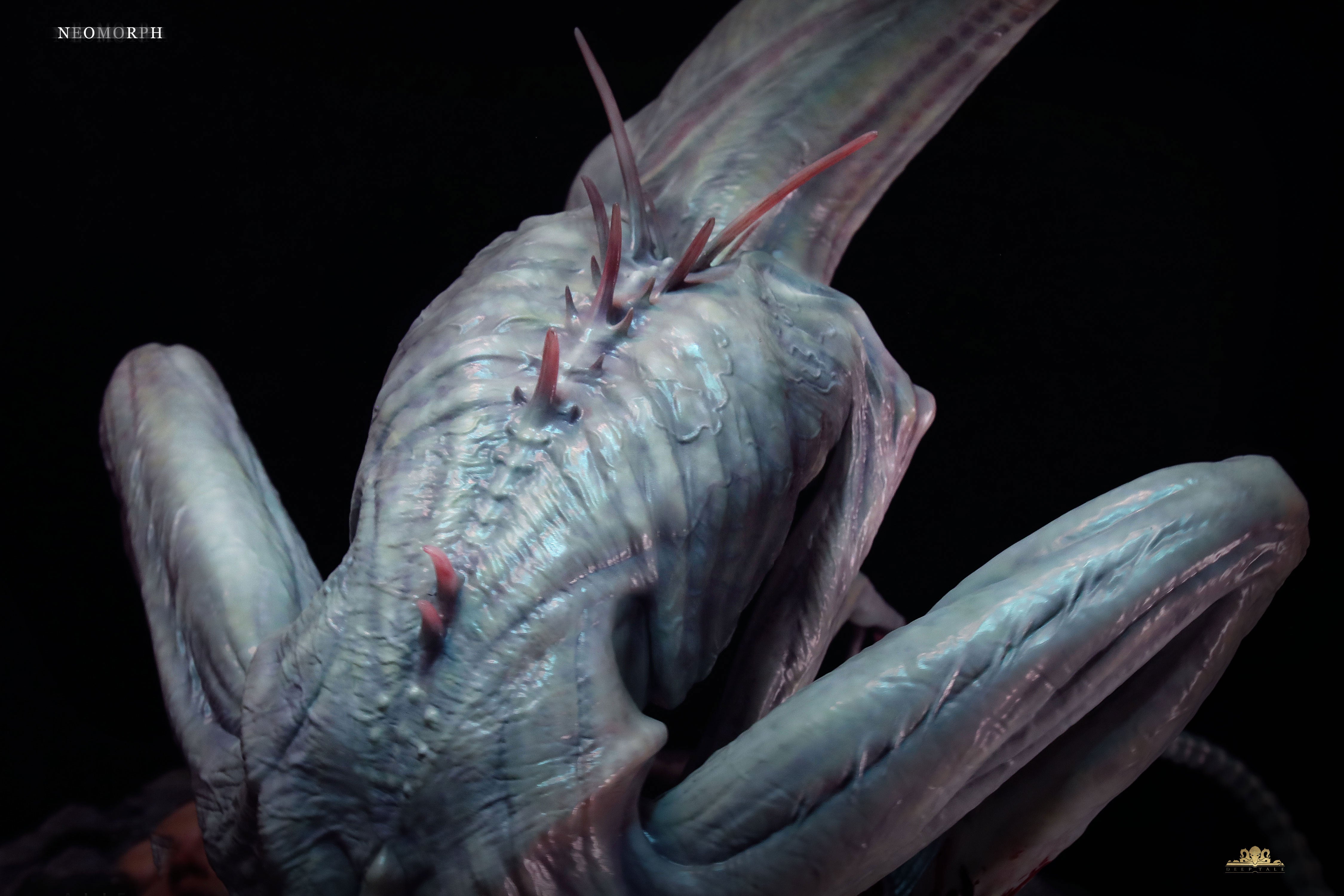 Alien Covenant Deep Tale Studio Neomorph White Alien – ClubHouse Statues