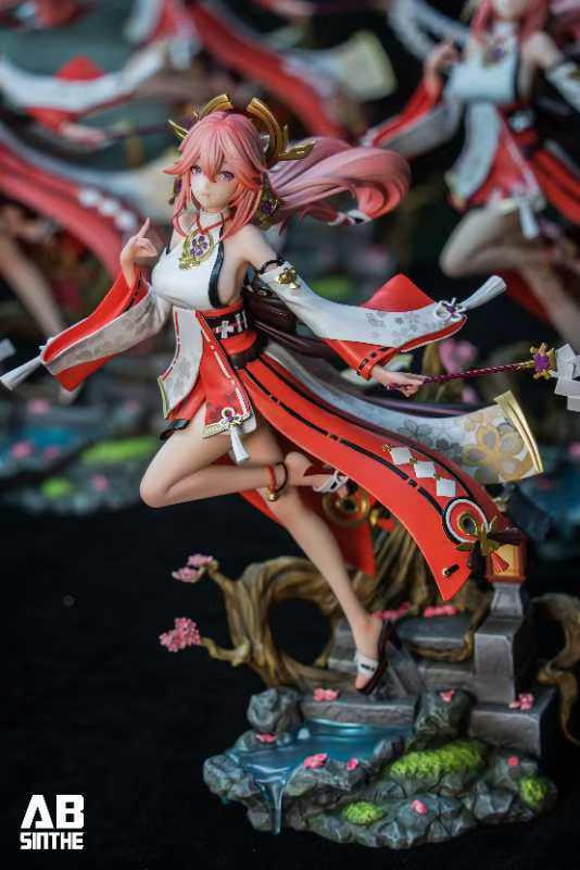 Genshin Impact ABsinthe Studio Yae Miko Resin Statue – ClubHouse Statues