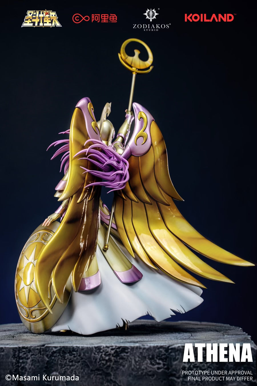 Saint Seiya Zodiakos Studio Athena Licensed Resin Statue