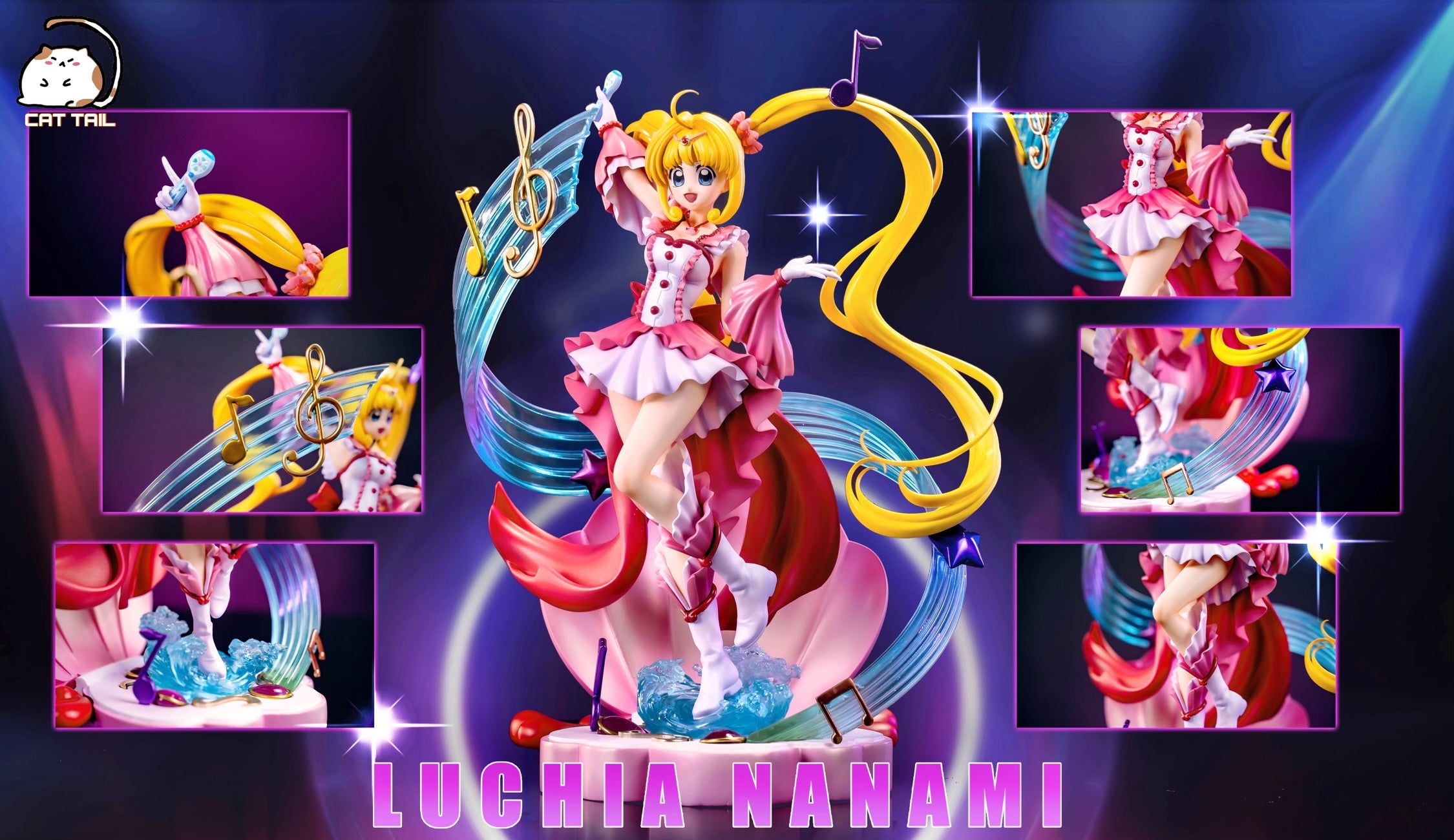 Mermaid Melody Pichi Pichi Pitch Cat Tail Studio Lucia Nanami