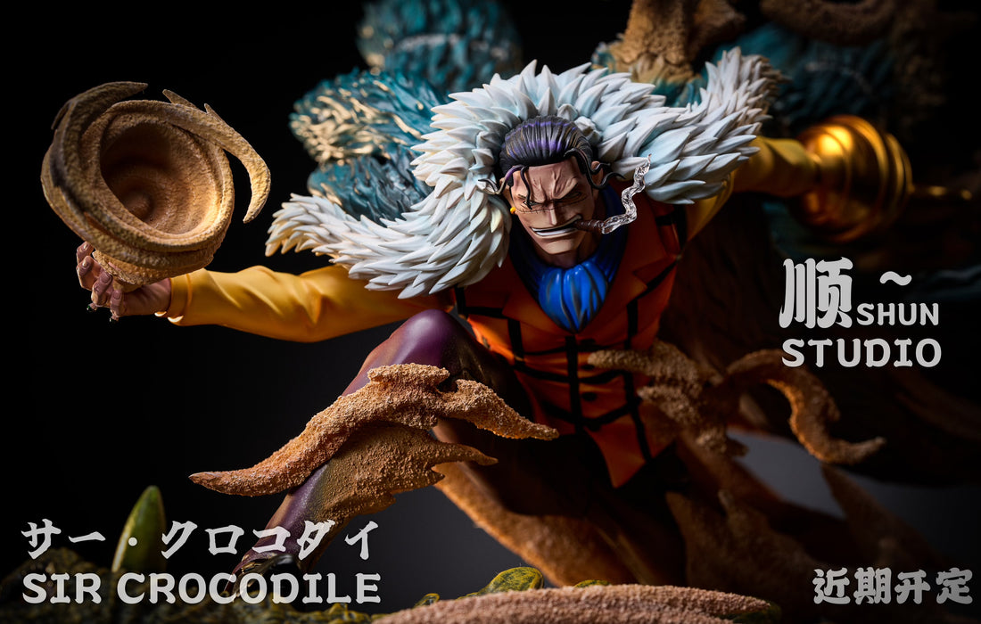 One Piece Shun Studio Sir Crocodile Resin Statue