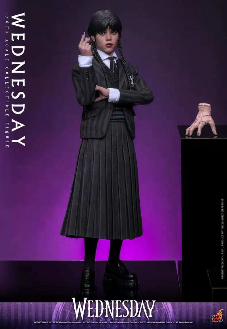 Netflix Wednesday Hot Toys Wednesday Licensed Action Figure