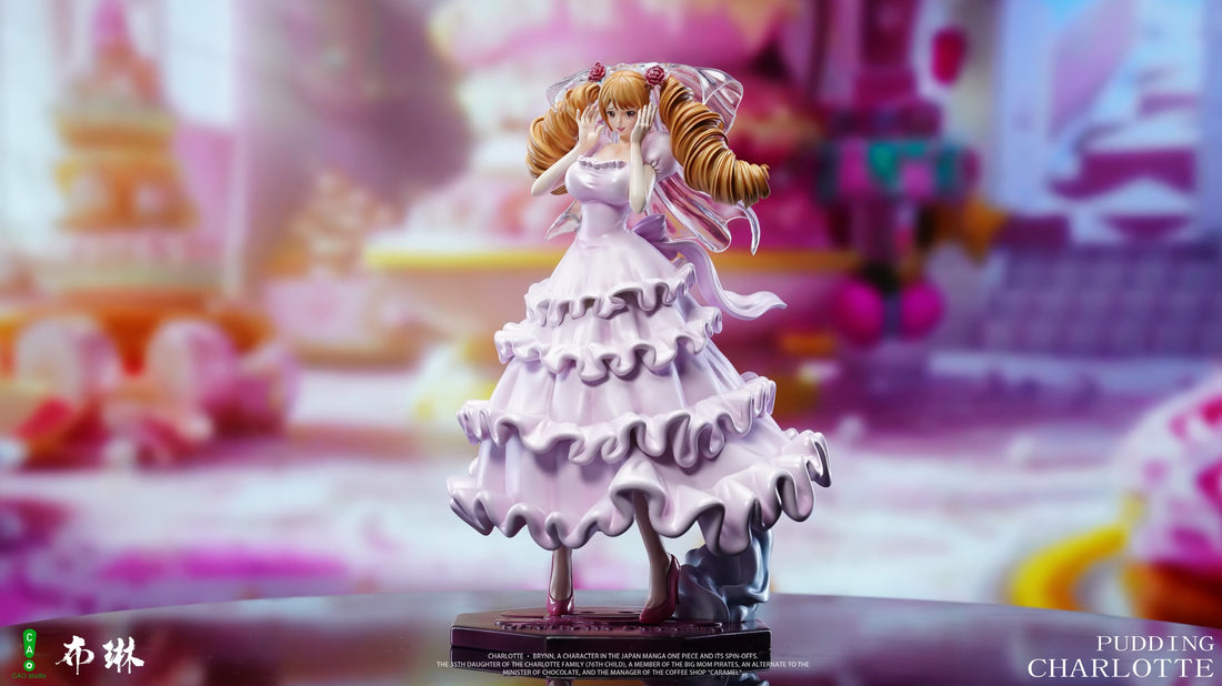 One Piece CAO Studio Charlotte Pudding Purin Big Mom Pirates Resin Statue
