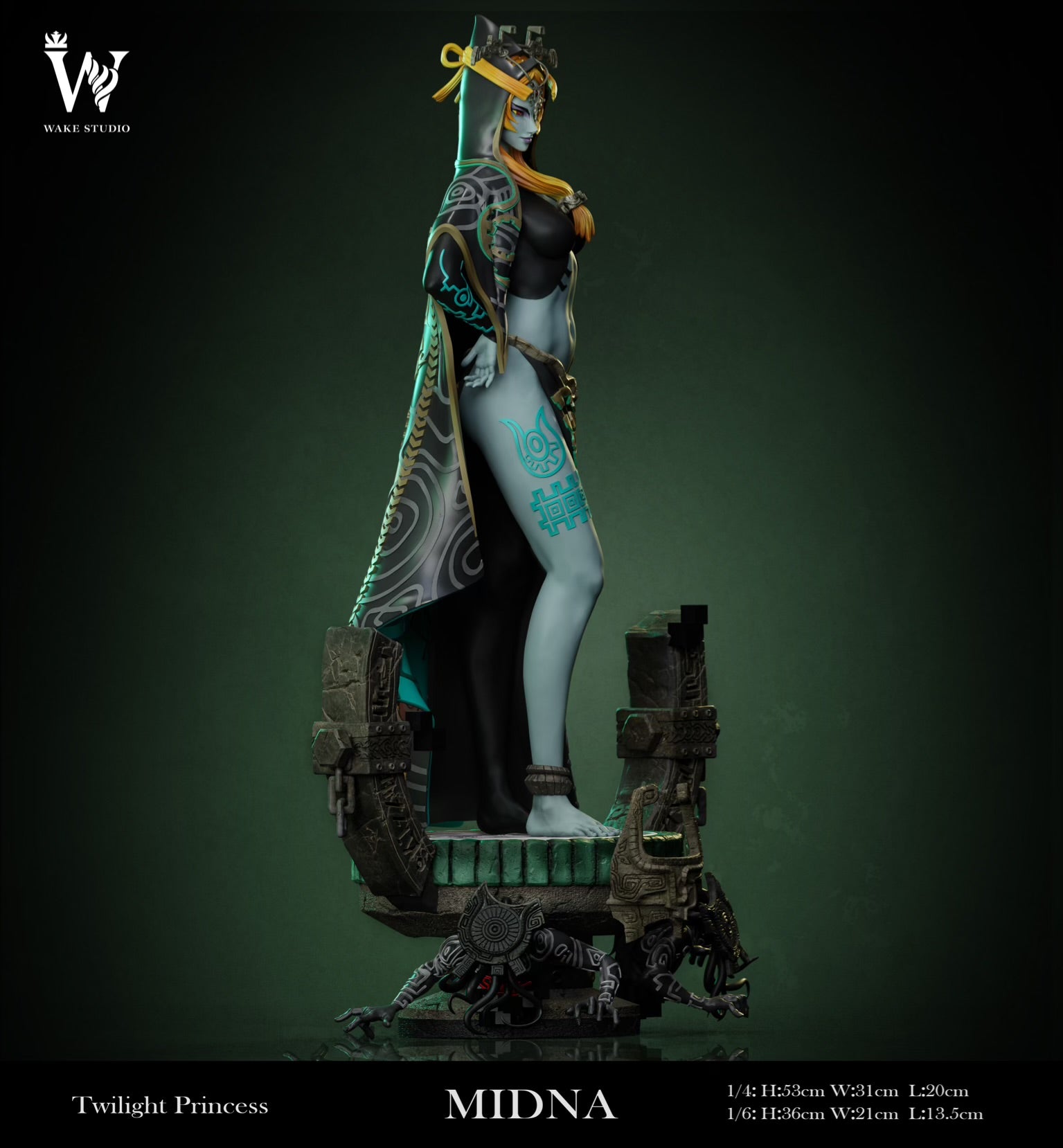 The Legend of Zelda Wake Studio Adult Midna – ClubHouse Statues