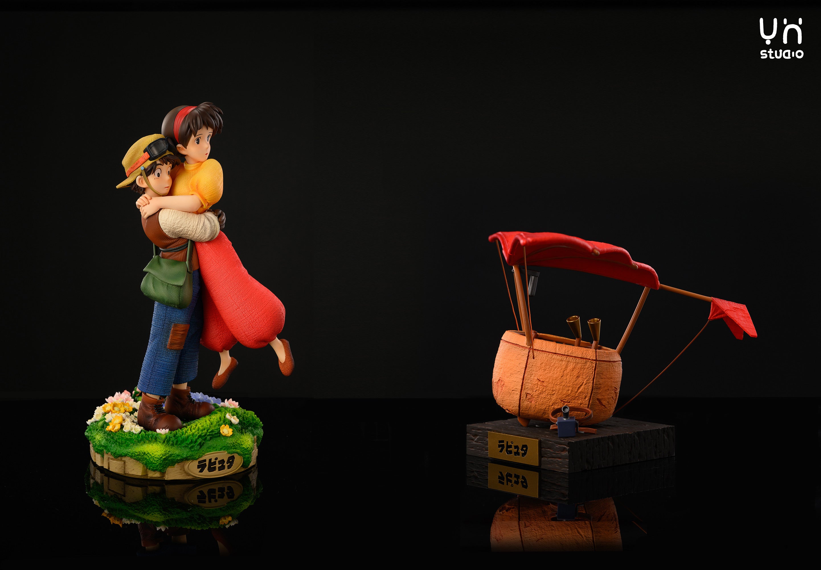 Castle in the Sky YH Studio Sheeta x Pazu – ClubHouse Statues
