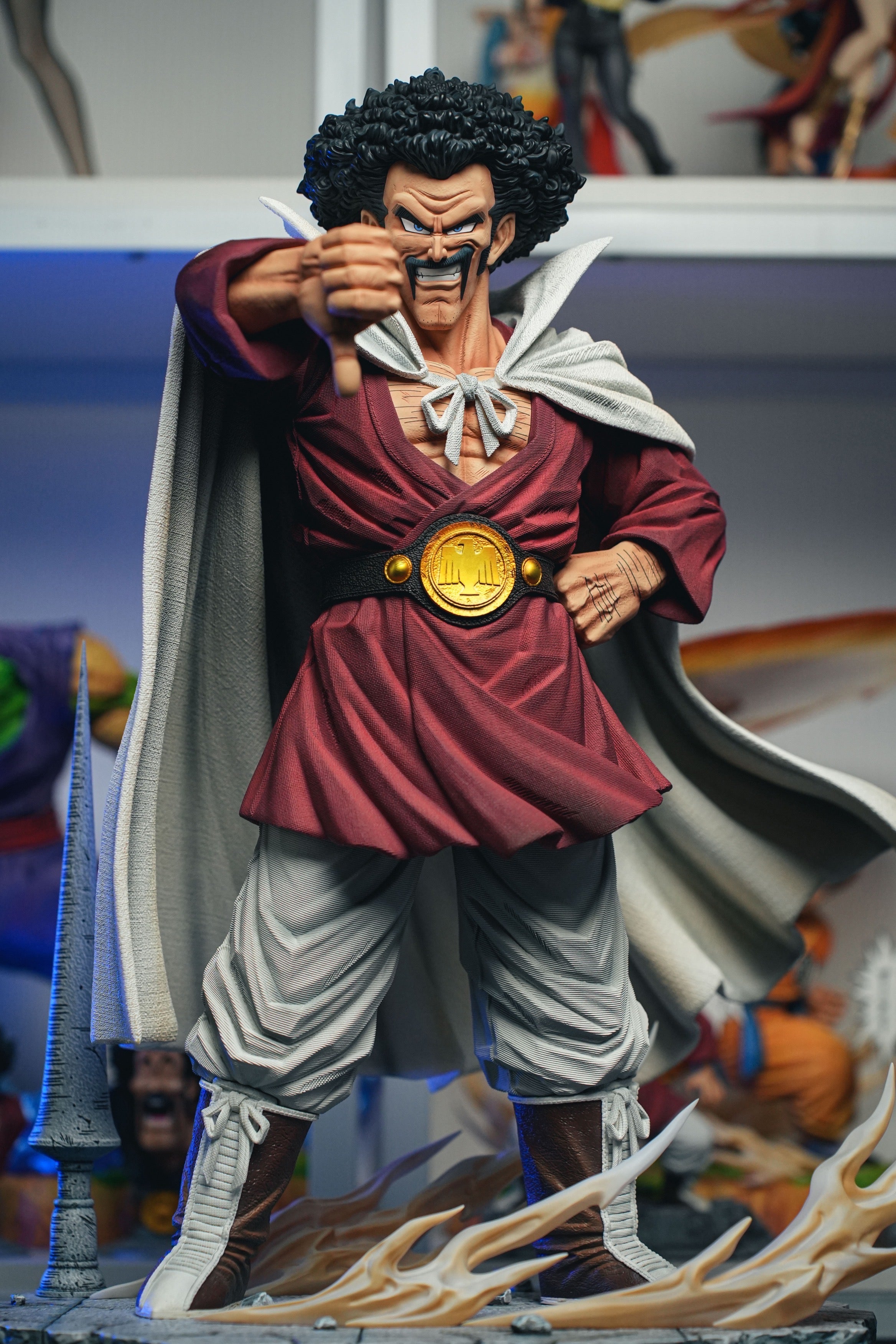 Dragon Ball Clouds Studio Mr Satan Hercule Resin Statue – ClubHouse Statues