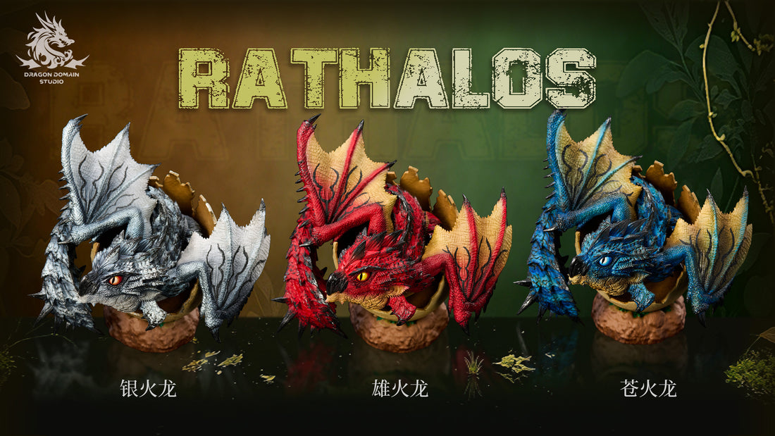 Monster Hunter Dragon Realm Studio Rathalos x Rathian