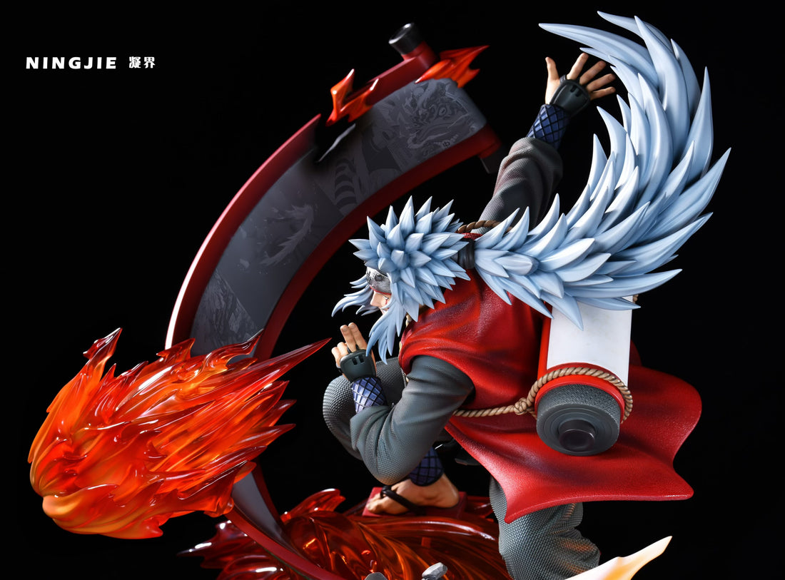 Naruto Ningjie Studio The Will of Fire Jiraiya Resin Statue