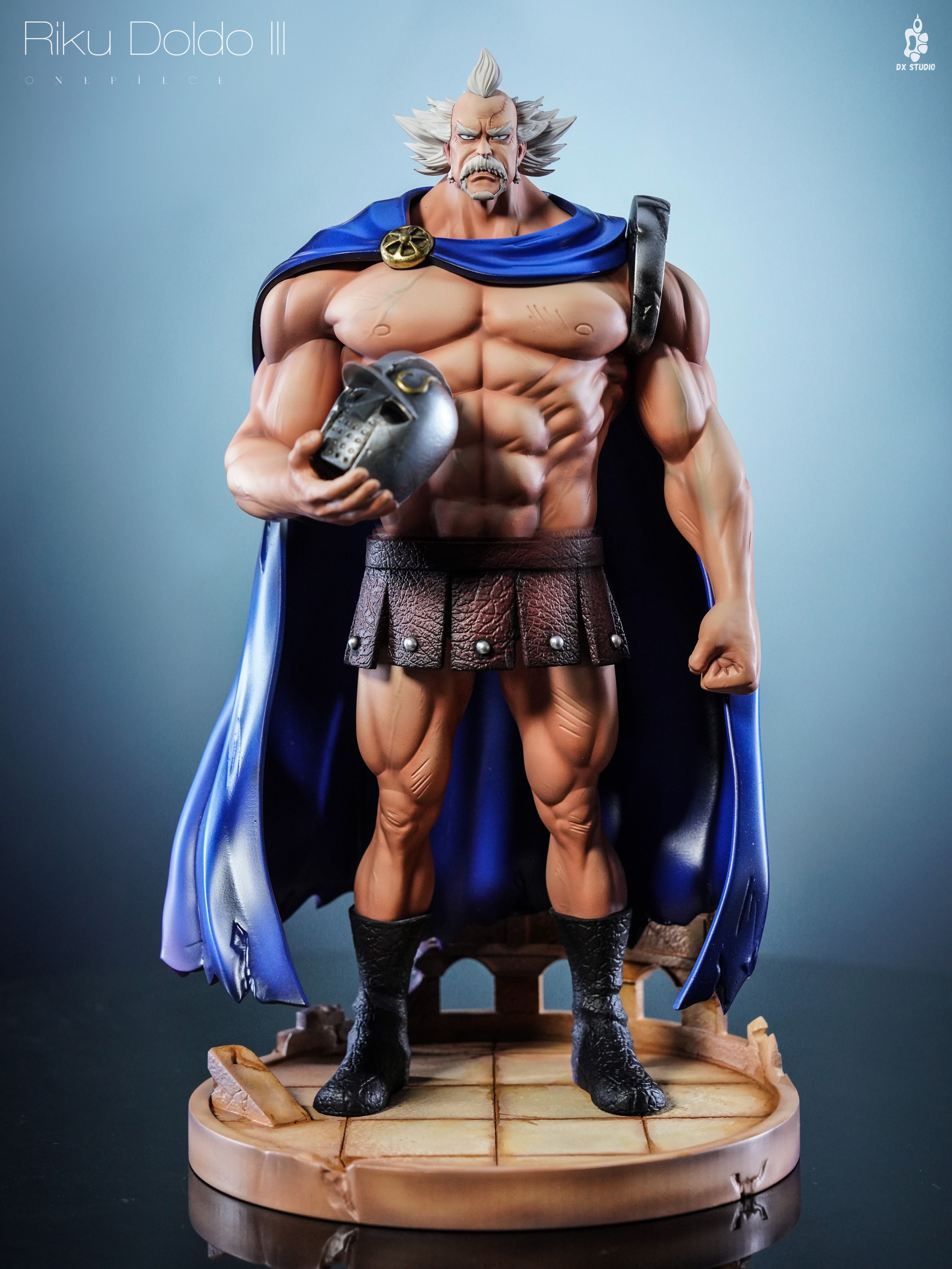 One Piece DX Studio Dressrosa Arc Riku Doldo III Resin Statue [PRE-ORD