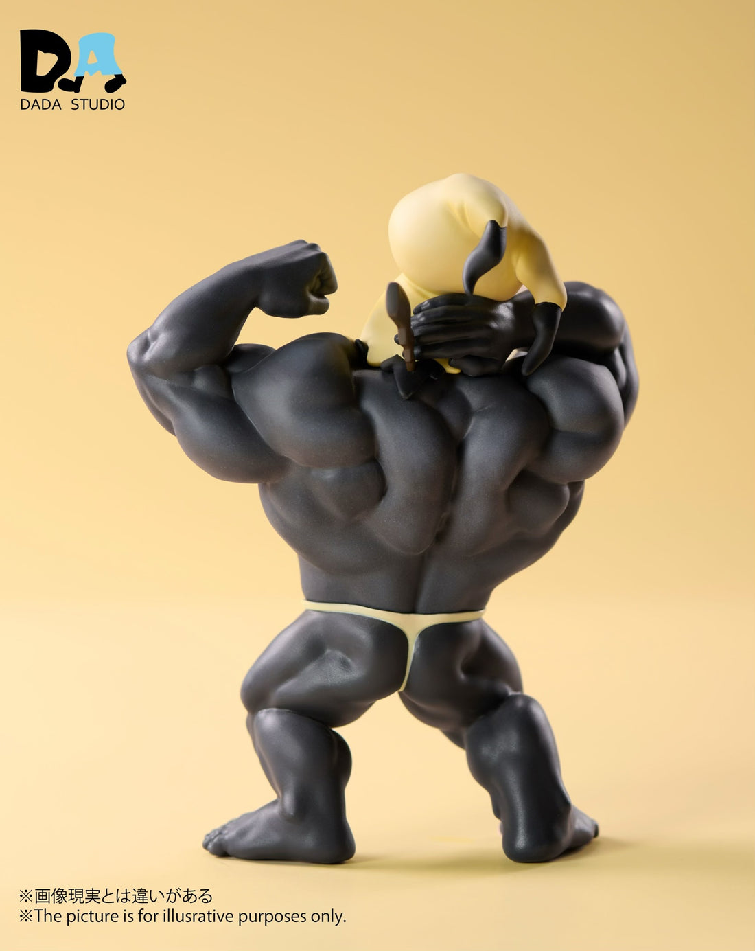 Pokemon DADA Studio Muscle Mimikyu Beats Up Kids Resin Statue