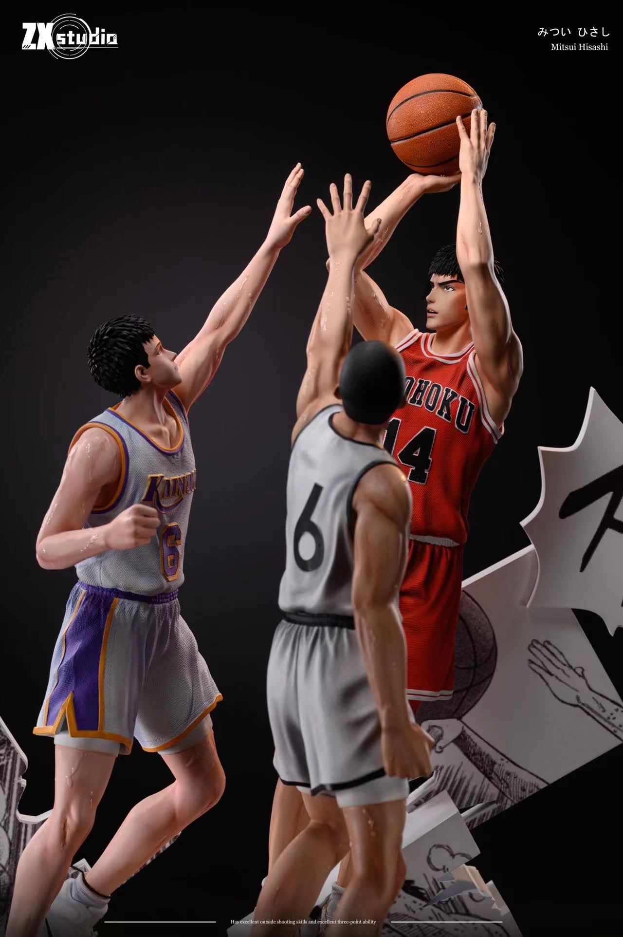 Slam Dunk ZX Studio Hisashi VS Soichiro and Matsumoto Resin