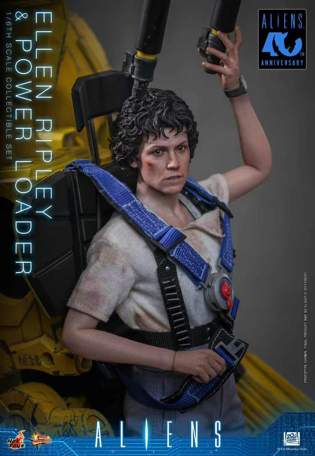 Aliens Hot Toys Ellen Ripley X Power Loader
