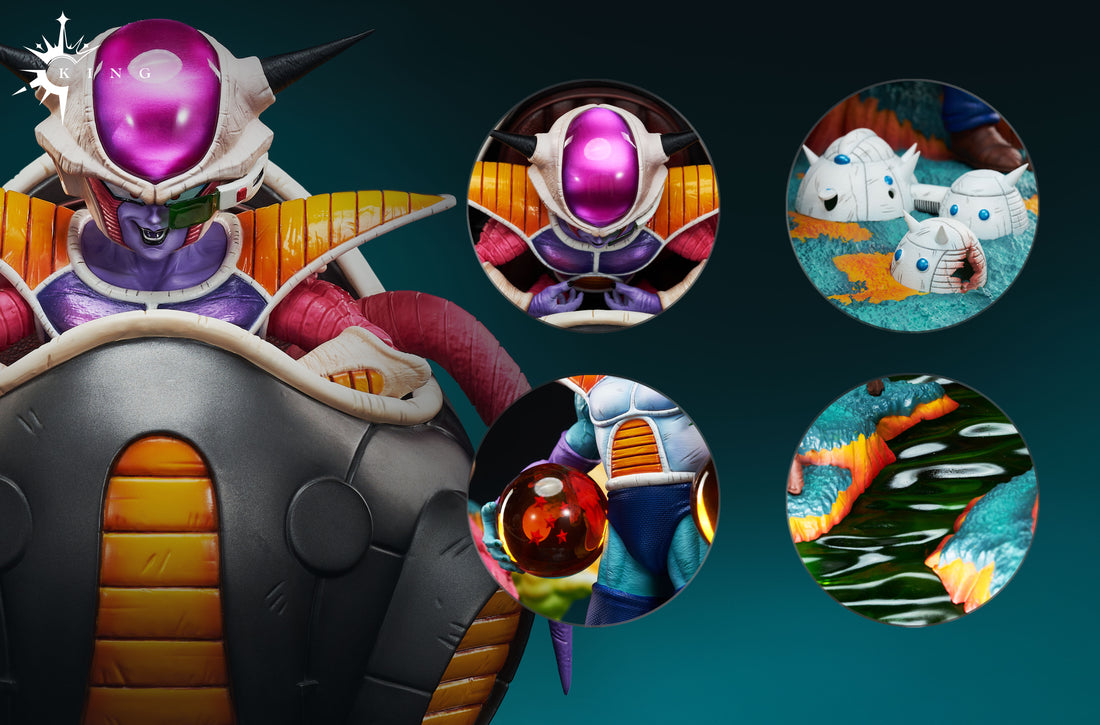 Dragon Ball King Studio Freeza Dodoria Zarbon Namek Army Resin Statue