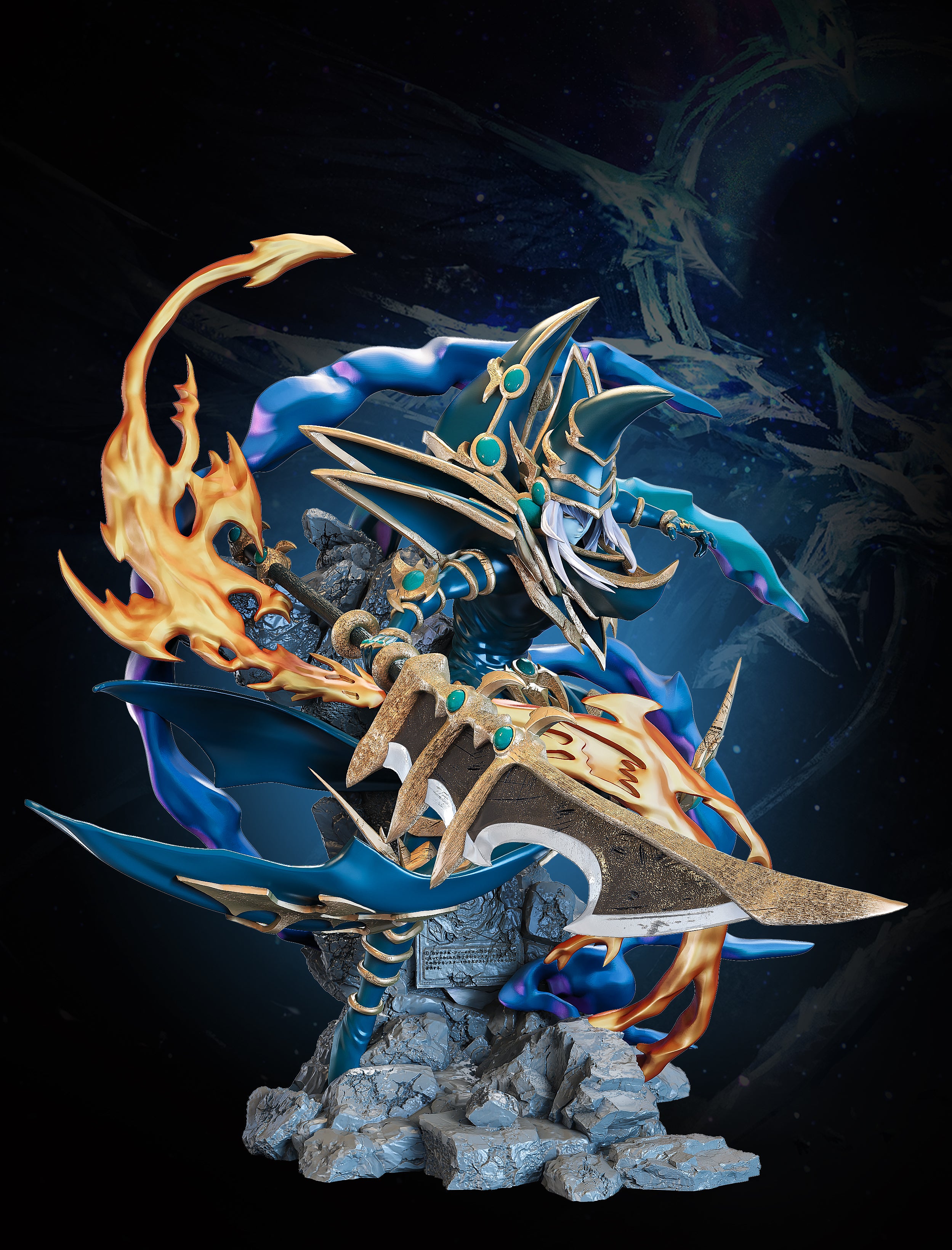 Yu Gi Oh Wasp Studio Dark Paladin x Black Magician of Chaos