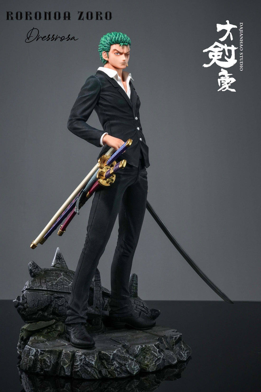 One Piece Da Jian Hao Studio Elegant Zoro Resin Statue