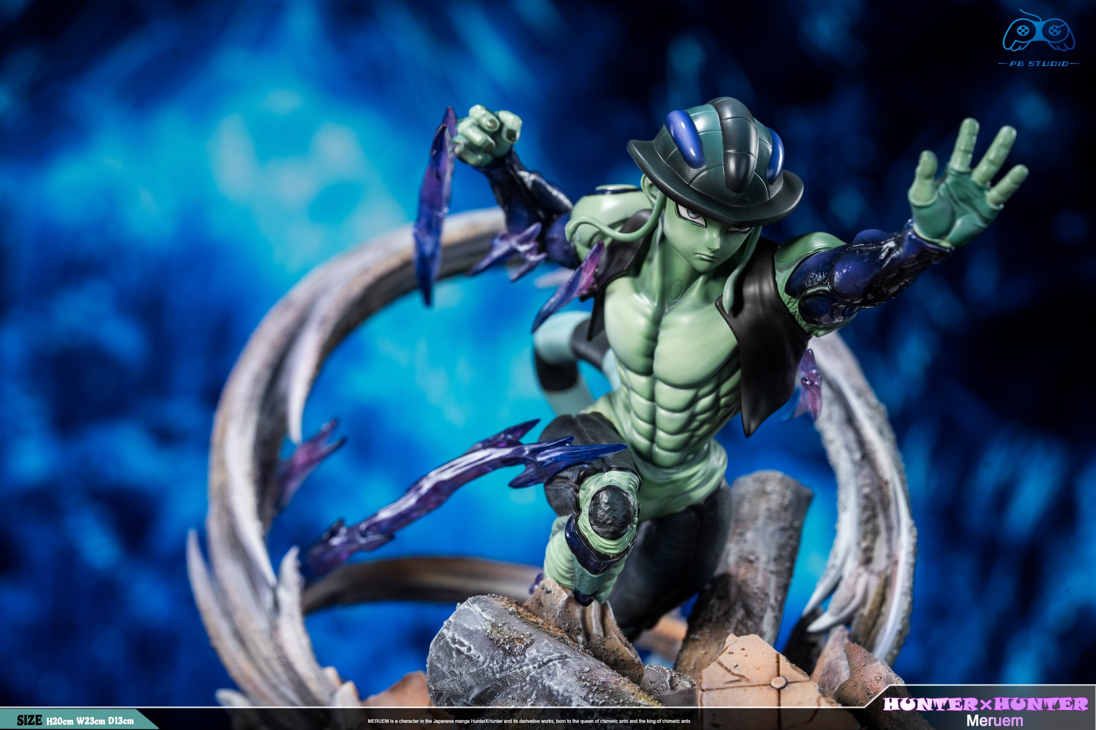 ハンター×ハンター PG-STUDIO メルエム フィギュア Hunter x Hunter PG Studio Meruem – ClubHouse Statues
