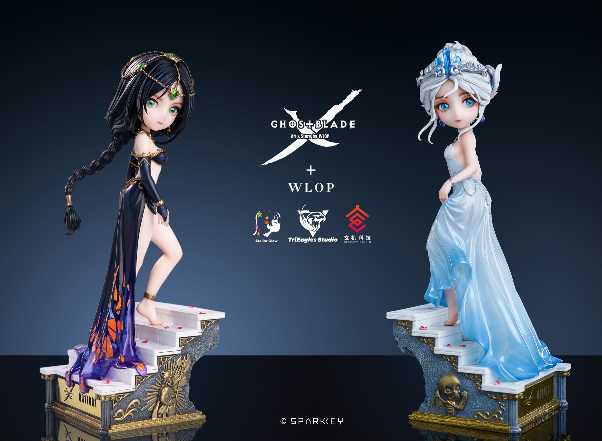Ghost Blade TriEagles Studio Aeolian Licensed – ClubHouse Statues