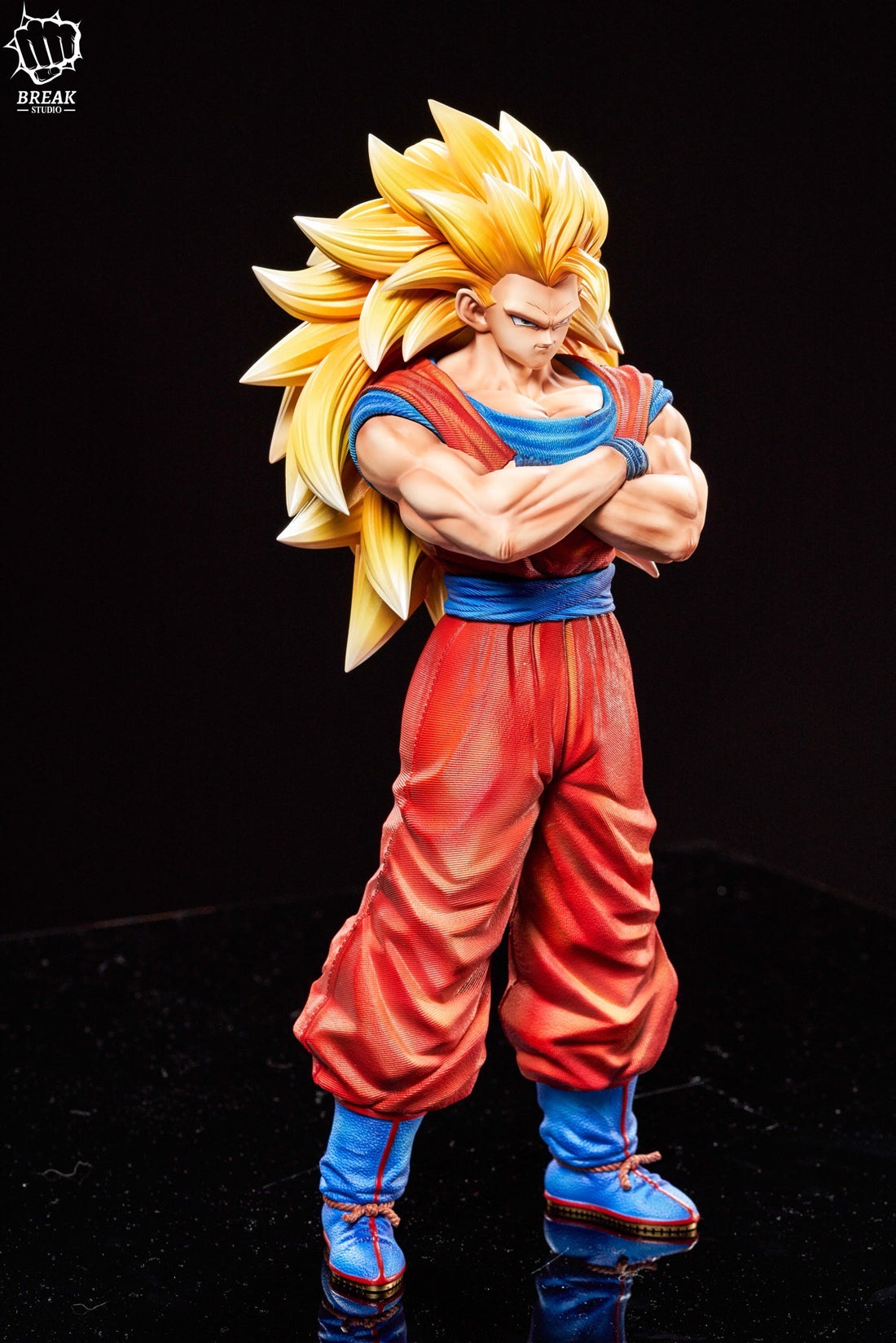 Dragon Ball Break Studio Goku SSJ3 Super Saiyan 3 Resin Statue