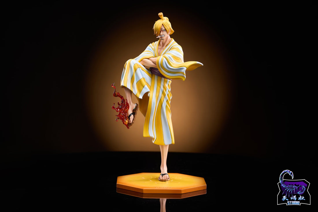 One Piece Tian Xie She Studio Sanji x Usopp Resin Statue