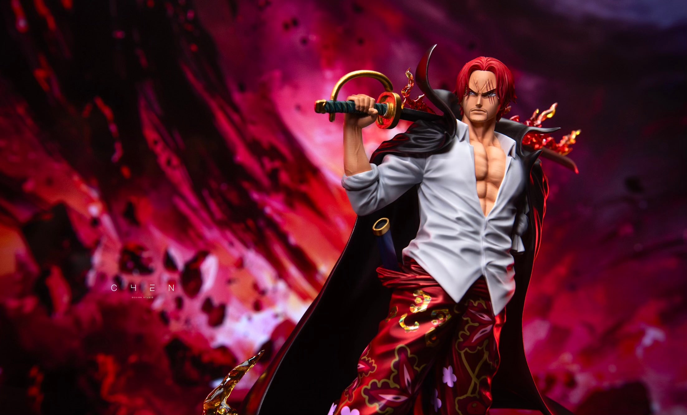lx studio シャンクス One Piece LX Studio Shanks Resin Statue – ClubHouse Statues