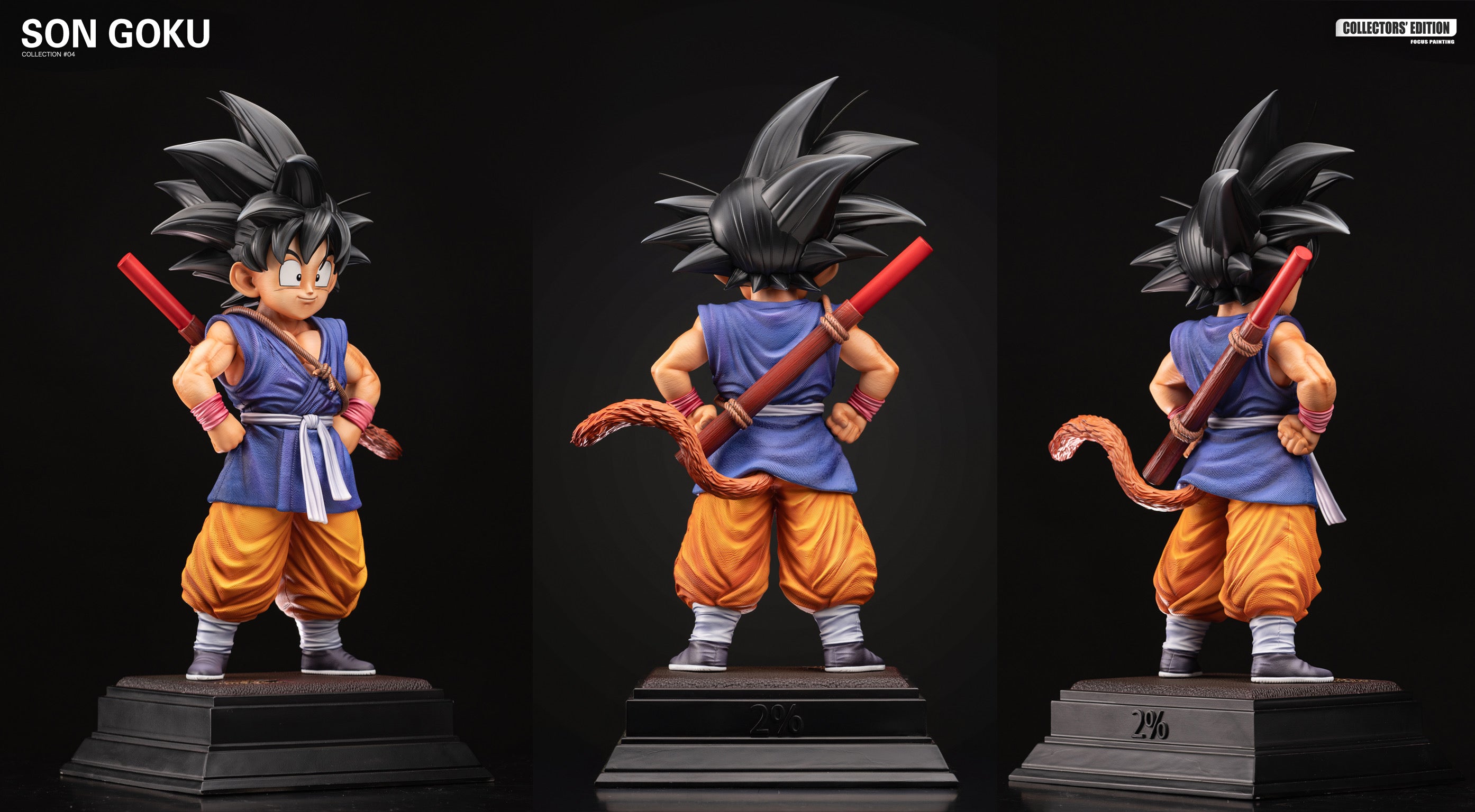 Dragon Ball 2% Studio GT Little Goku – ClubHouse Statues