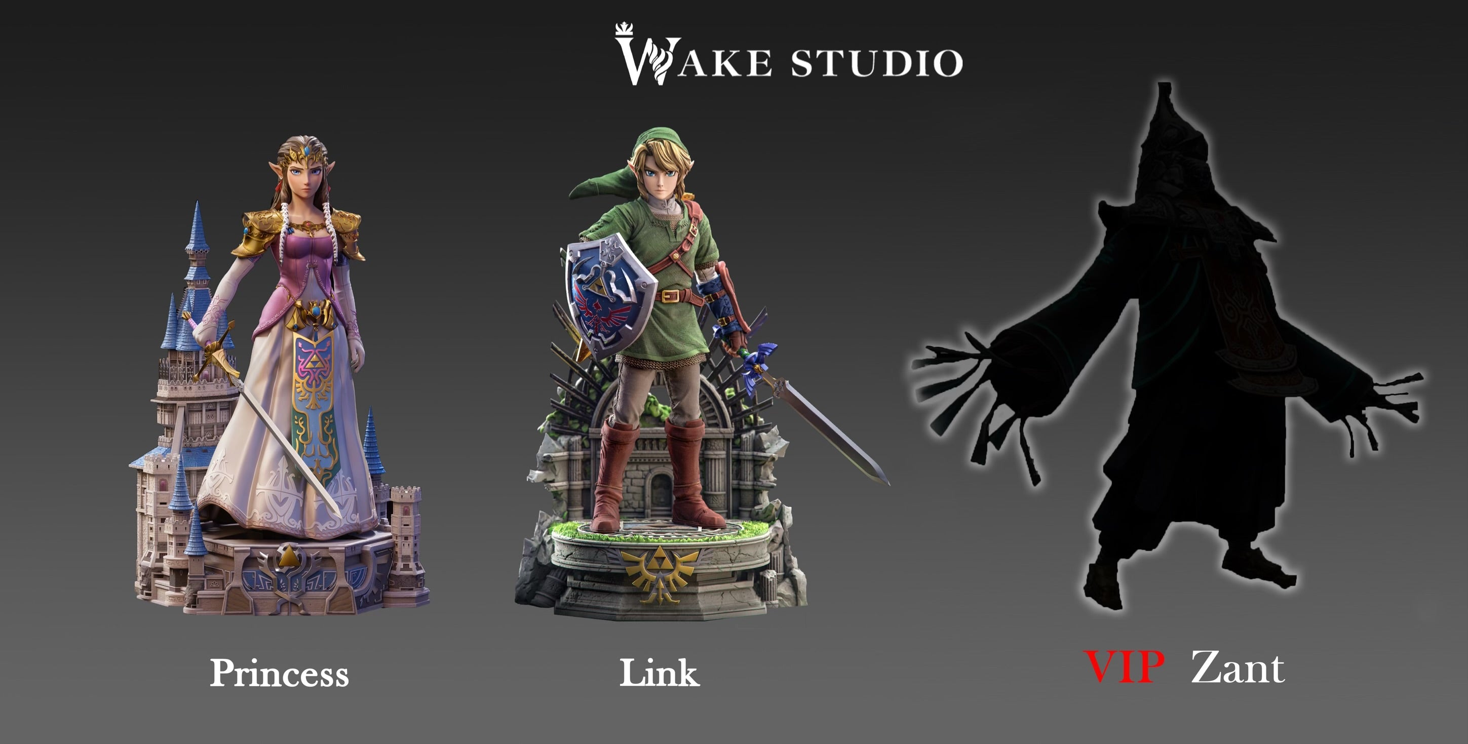The Legend of Zelda Wake Studio Twilight Link – ClubHouse Statues