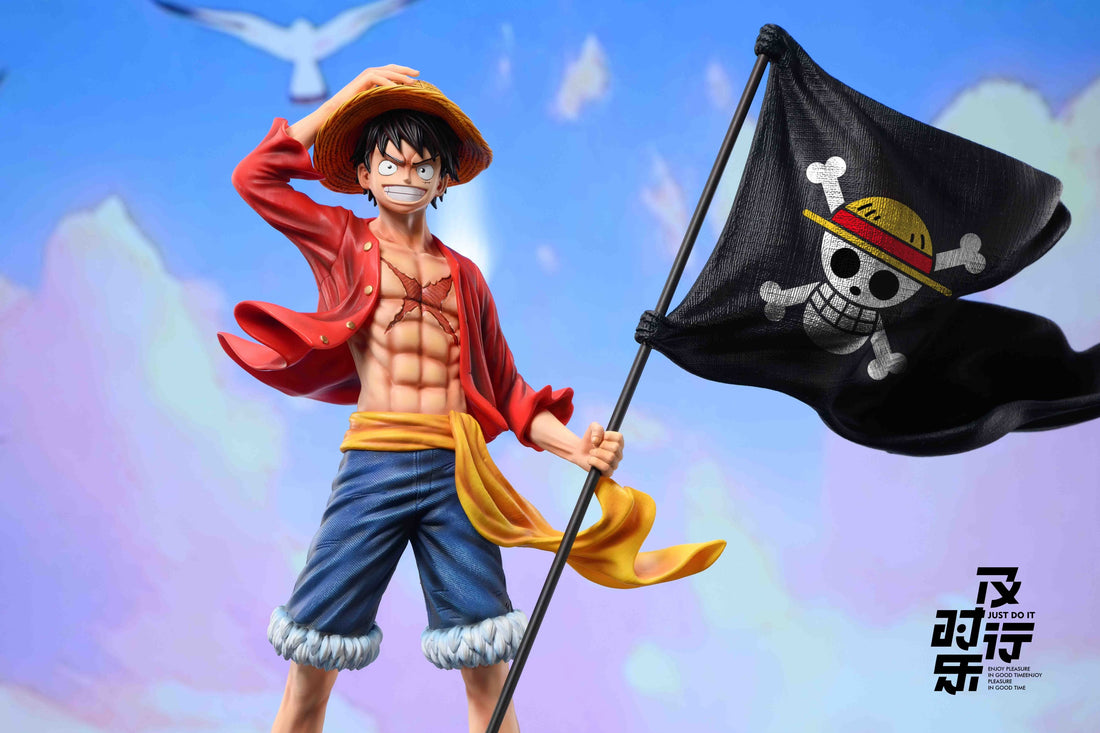 One Piece Just Do It Studio Luffy After Two Years Series Resin Statue