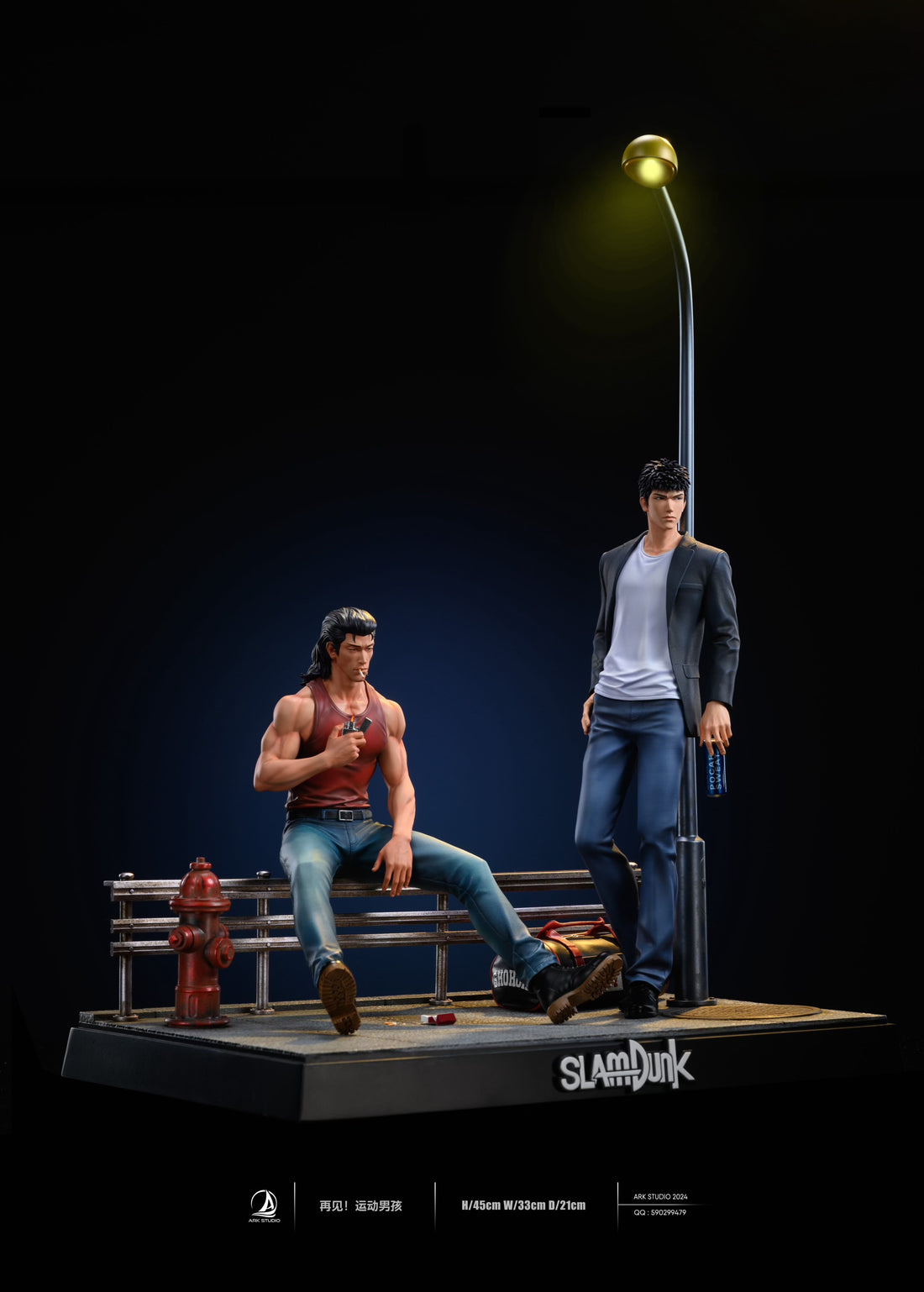 Slam Dunk Ark Studio Goodbye Sports Boys Resin Statue
