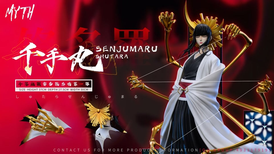 Bleach Myth Studio Senjumaru Shutara Resin Statue – ClubHouse Statues