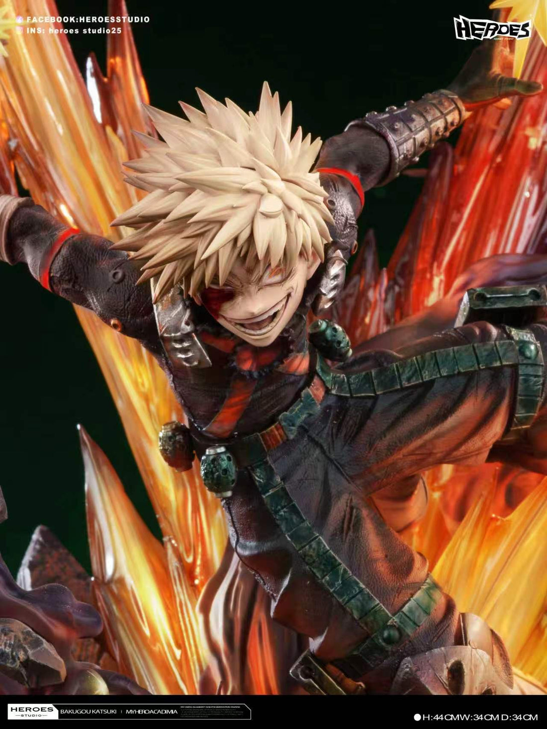 My Hero Academia Heroes Studio Katsuki Bakugo