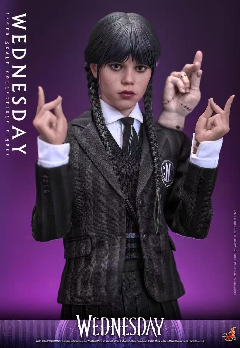 リトルピープル　WEDNESDAY ウェンズディ　フィギュア　Netflix リトルピープル WEDNESDAY ウェンズディ フィギュア Netflix