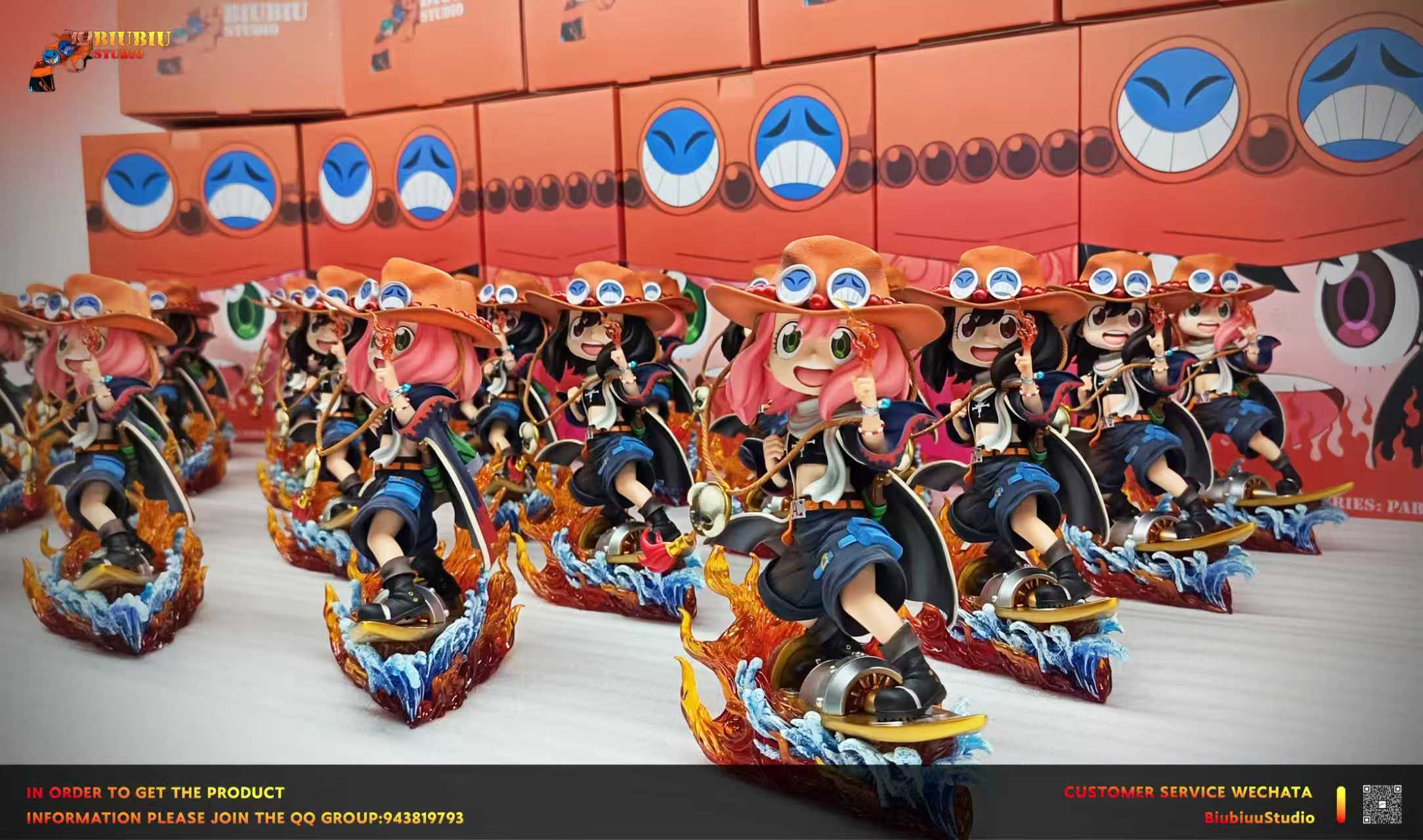 Spy x Family Biubiu Studio Anya cosplay Ace – ClubHouse Statues