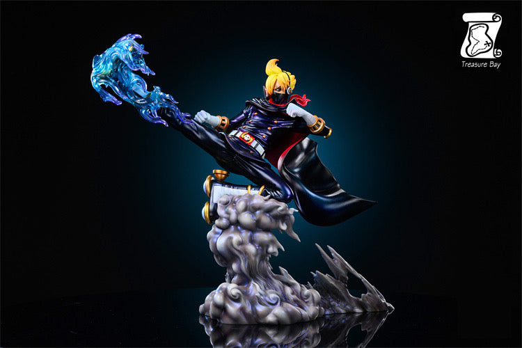 One Piece Treasure Bay Studio Sanji Kick Resin Statue