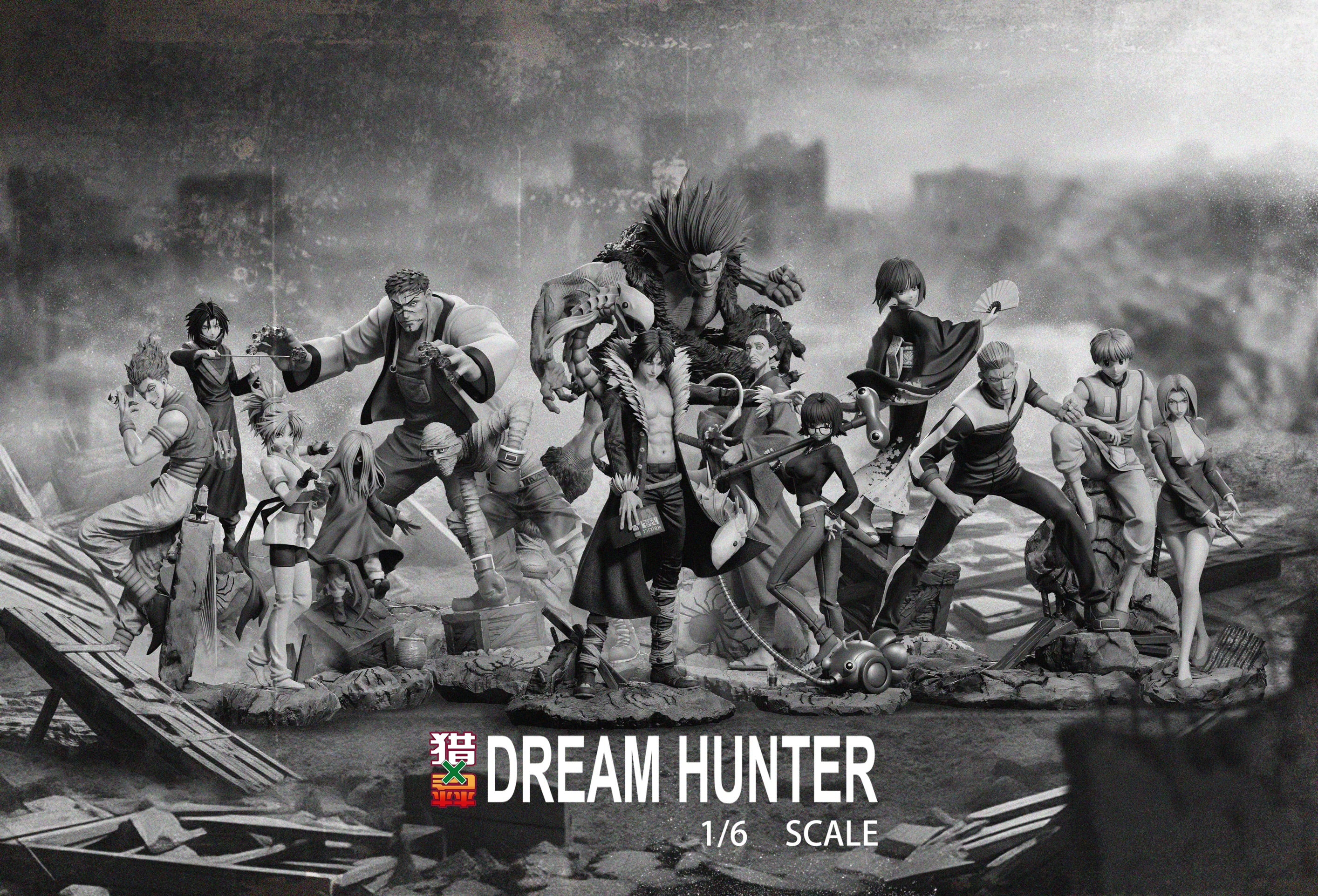 Hunter x Hunter Dream Hunter Studio Phantom Troupe – ClubHouse Statues