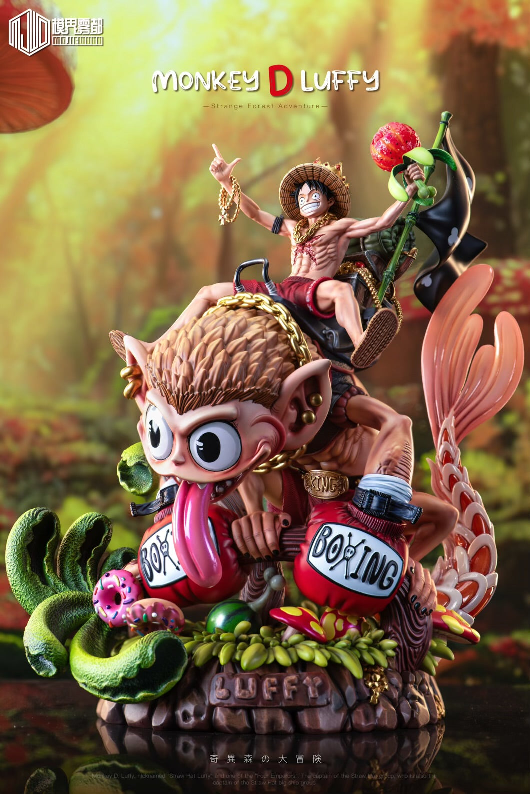 One Piece MJWD Studio Monkey D Luffy Resin Statue