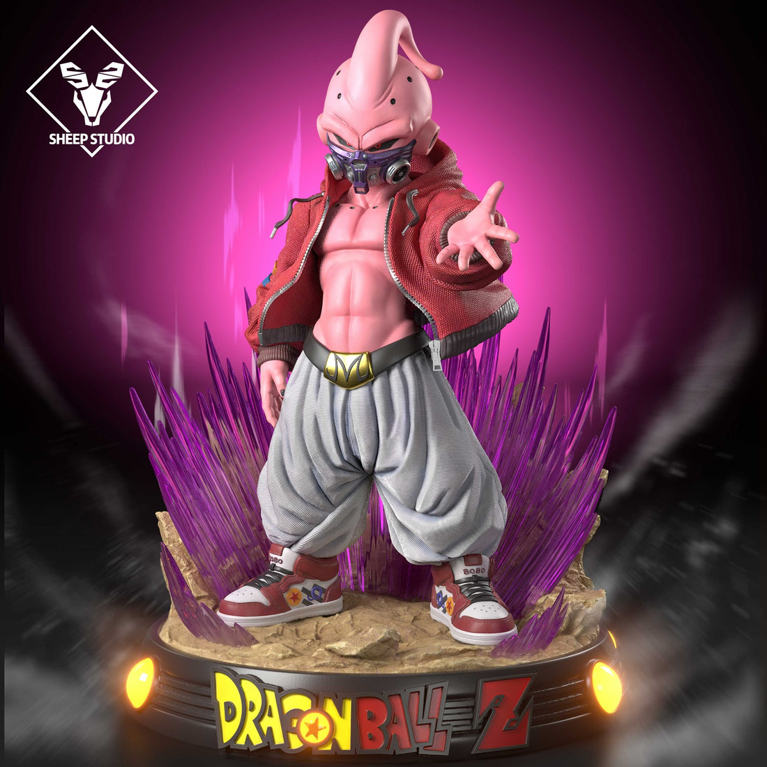 Dragon Ball Sheep Studio Kid Buu Majin Buu Series Resin Statue