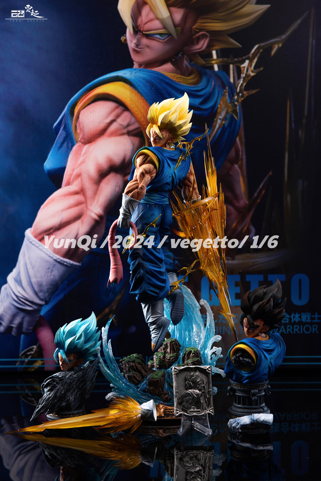 Dragon Ball YunQi Studio Vegetto Resin Statue